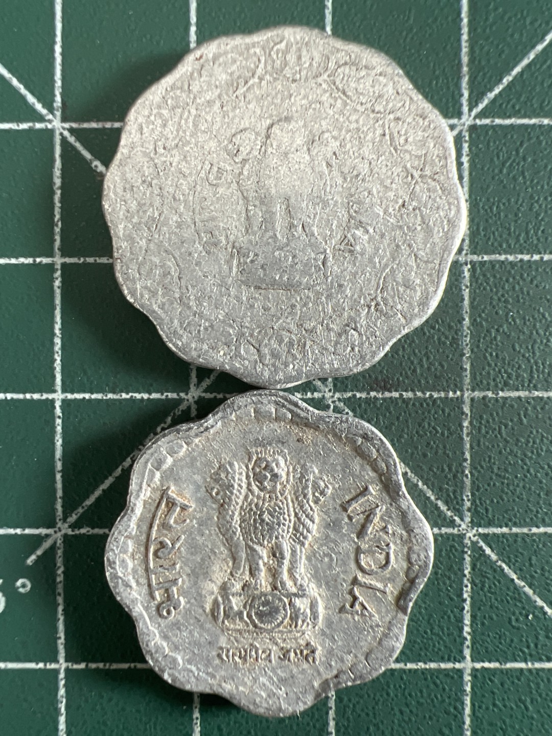 泡泡堂第308期  世界硬币 （无押金，捡漏，全场20包邮，偏远地区除外，接收代拍业务） 印度2枚