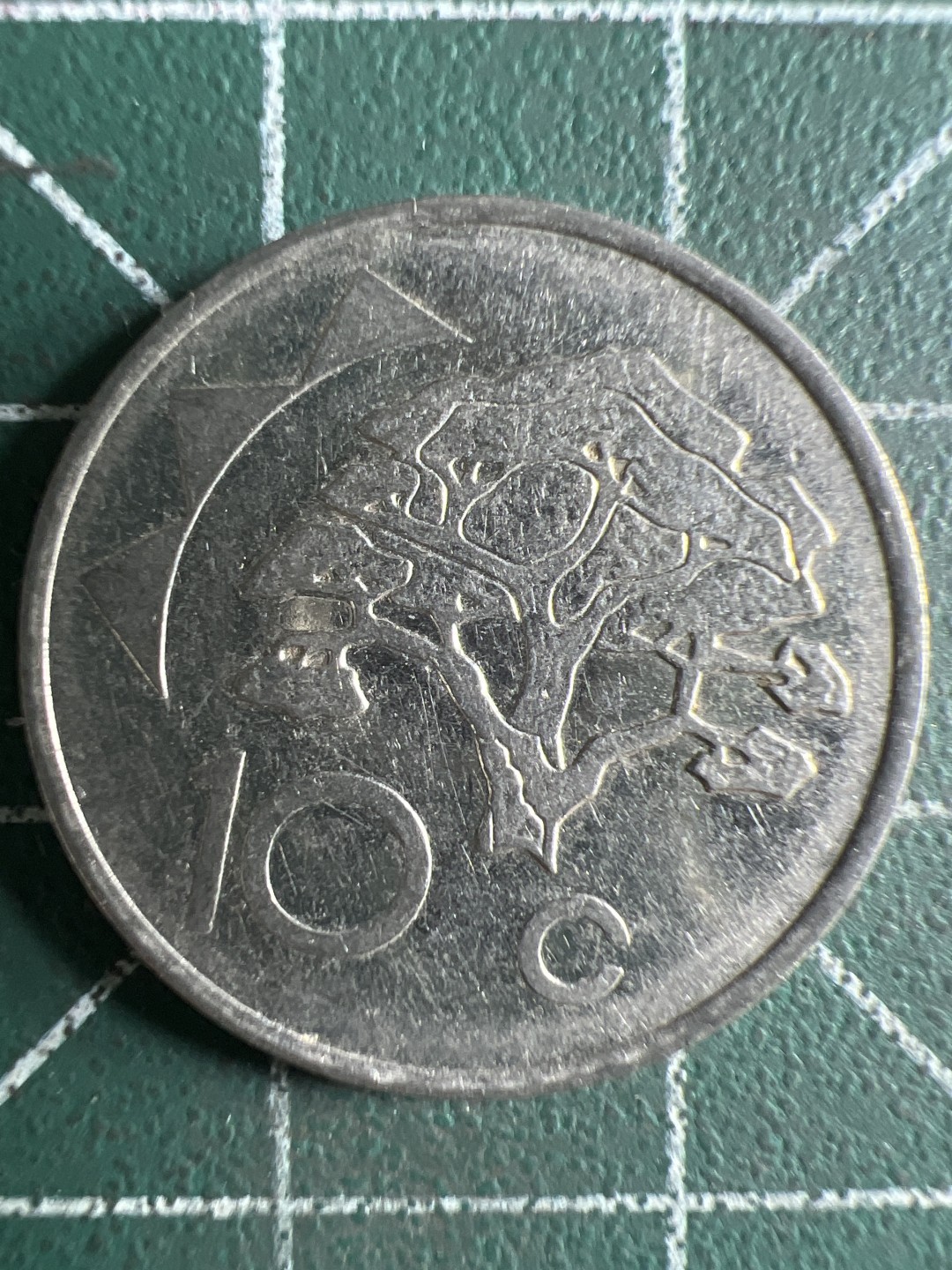 泡泡堂第343期  世界硬币 （无押金，捡漏，全场20包邮，偏远地区除外，接收代拍业务） 纳米比亚10C