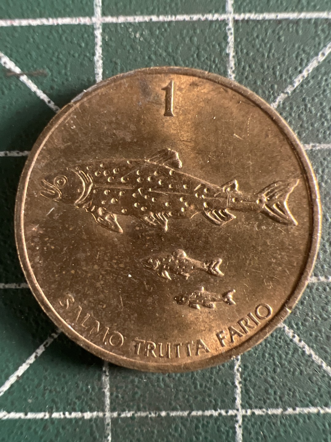 泡泡堂第308期  世界硬币 （无押金，捡漏，全场20包邮，偏远地区除外，接收代拍业务） 斯洛文尼亚1托拉