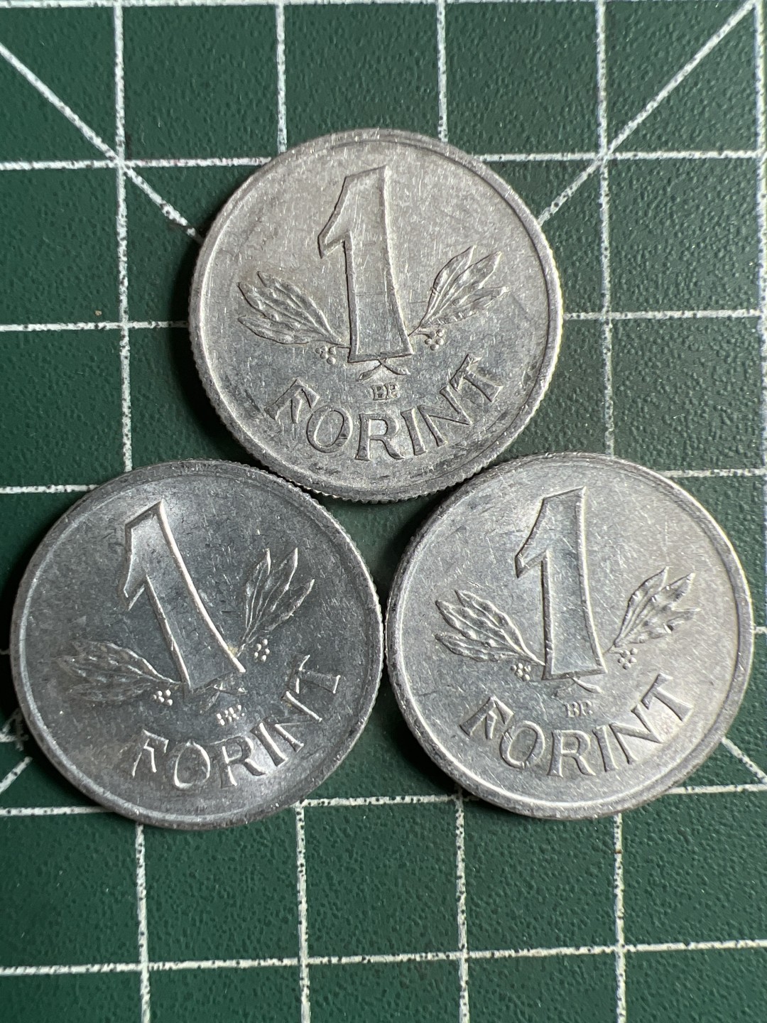 泡泡堂第308期  世界硬币 （无押金，捡漏，全场20包邮，偏远地区除外，接收代拍业务） 匈牙利一福林三枚