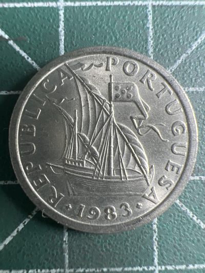 泡泡堂第309期  世界硬币邮票 （无押金，捡漏，全场20包邮，偏远地区除外，接收代拍业务） - 葡萄牙2.5埃斯库多