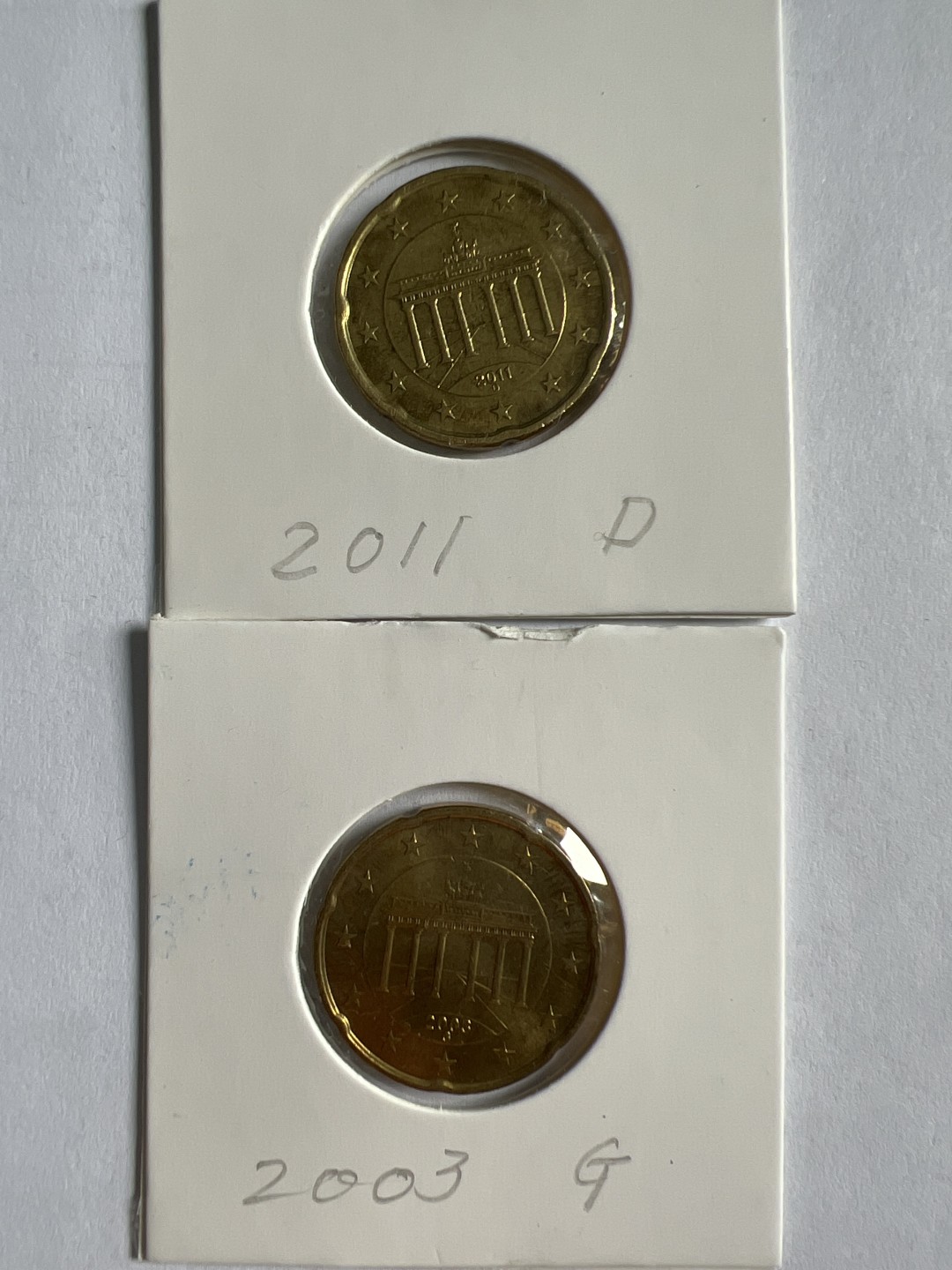 泡泡堂微拍第154幕硬币捡漏可累计专场👿👿，累计满二十元包邮，接受代拍业务 德国20分两枚