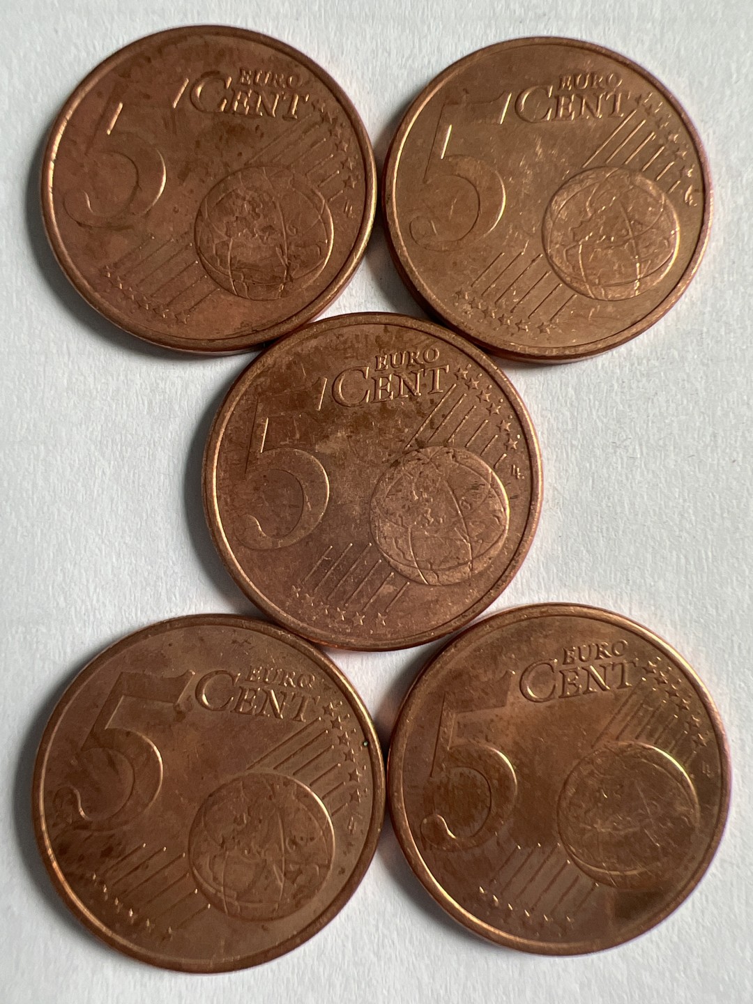 泡泡堂微拍第157幕硬币捡漏可累计专场👿👿，累计满二十元包邮，接受代拍业务 法国五欧分五枚