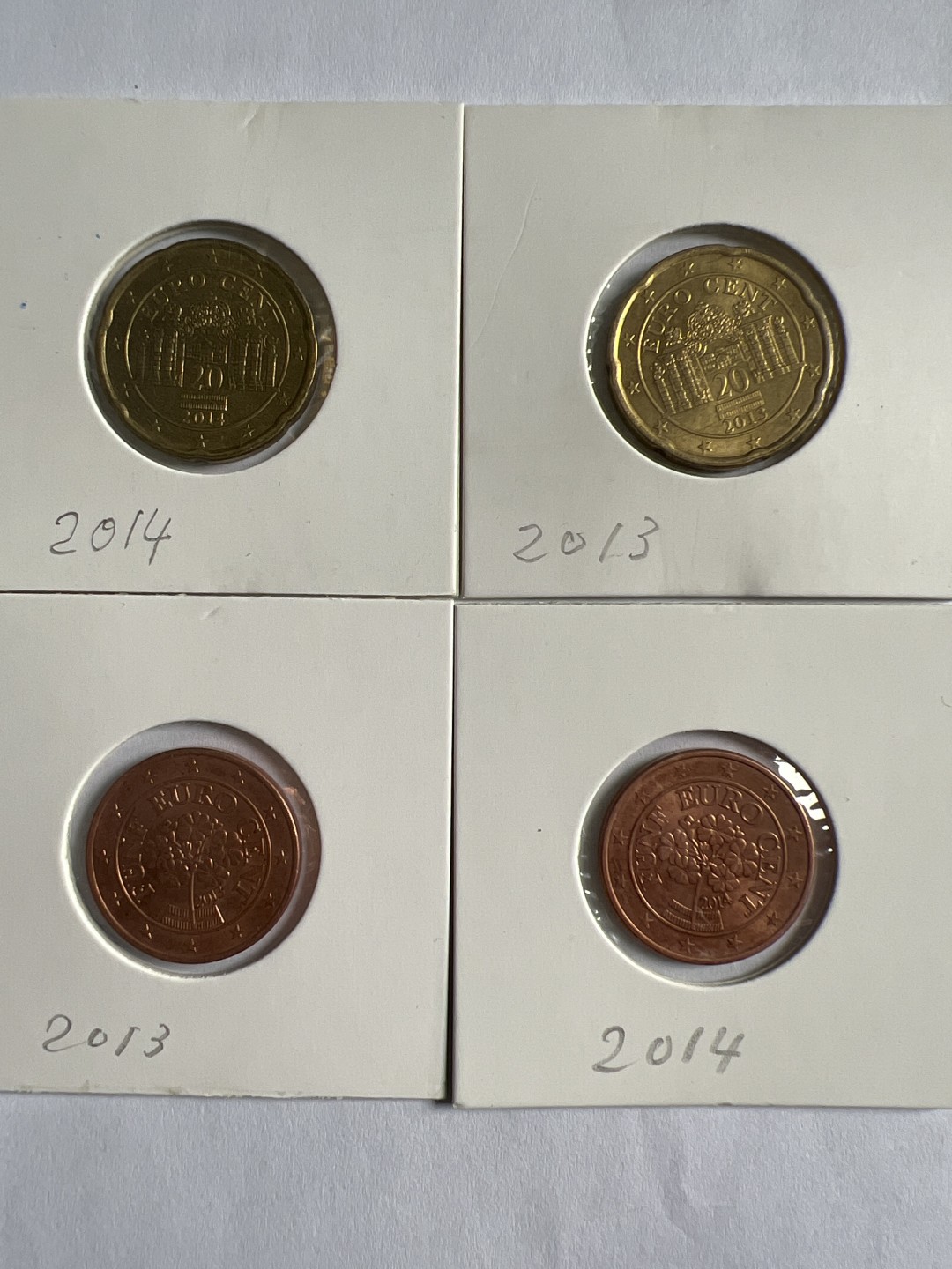 泡泡堂微拍第154幕硬币捡漏可累计专场👿👿，累计满二十元包邮，接受代拍业务 奥地利四枚