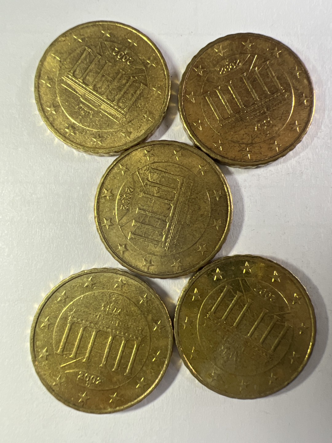 泡泡堂微拍第157幕硬币捡漏可累计专场👿👿，累计满二十元包邮，接受代拍业务 德国十分五枚