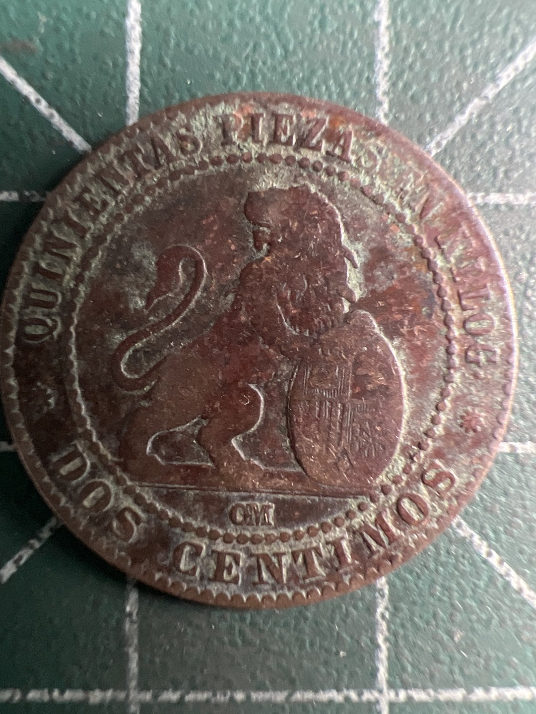 泡泡堂微拍第152幕硬币捡漏可累计专场👿👿，累计满二十元包邮，接受代拍业务 西班牙2分铜币