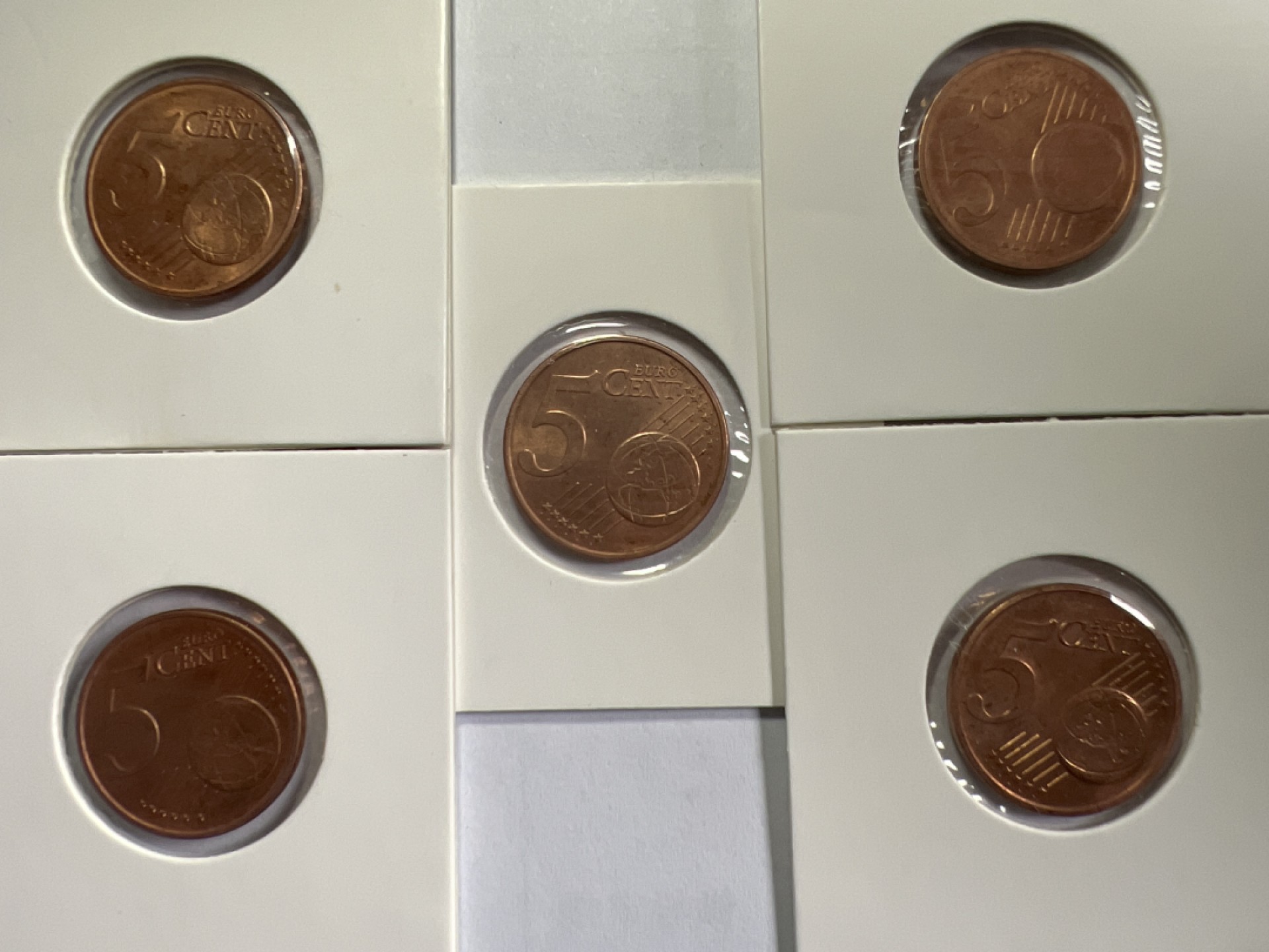 泡泡堂微拍第157幕硬币捡漏可累计专场👿👿，累计满二十元包邮，接受代拍业务 德国五欧分五枚