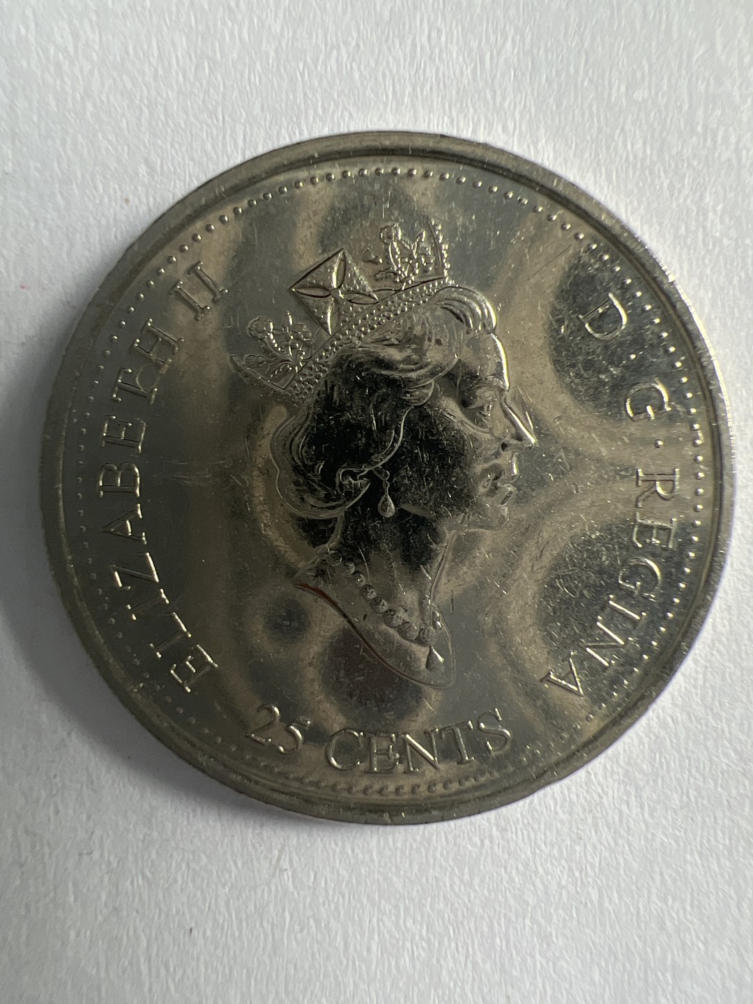 泡泡堂微拍第154幕硬币捡漏可累计专场👿👿，累计满二十元包邮，接受代拍业务 加拿大25分纪念币