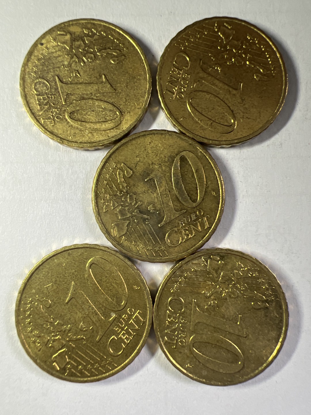 泡泡堂微拍第157幕硬币捡漏可累计专场👿👿，累计满二十元包邮，接受代拍业务 德国十分五枚