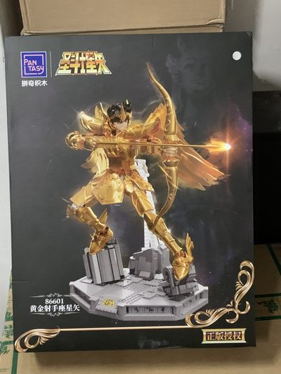 零元拍：超大正版圣斗士星矢黄金圣斗士射手座拼装模型，尺寸47/38/23厘米 - 零元拍：超大正版圣斗士星矢黄金圣斗士射手座拼装模型，尺寸47/38/23厘米
