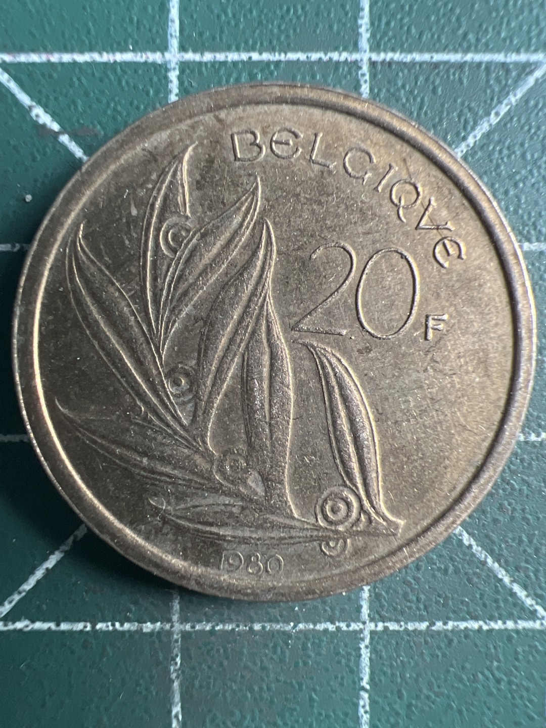 泡泡堂微拍第154幕硬币捡漏可累计专场👿👿，累计满二十元包邮，接受代拍业务 比利时20法郎