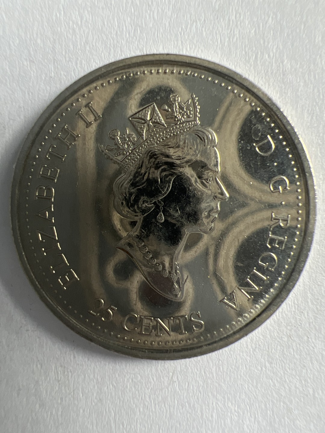 泡泡堂微拍第154幕硬币捡漏可累计专场👿👿，累计满二十元包邮，接受代拍业务 加拿大25分纪念币