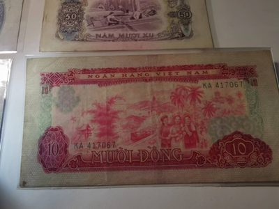 238.【鲸贝乐淘★两拍包邮】三字经·第“亲师友，习礼仪”号拍卖 【中国代印★越南🇻🇳全套】1966年越南🇻🇳南方解放阵线，全套8张，流通品相如图