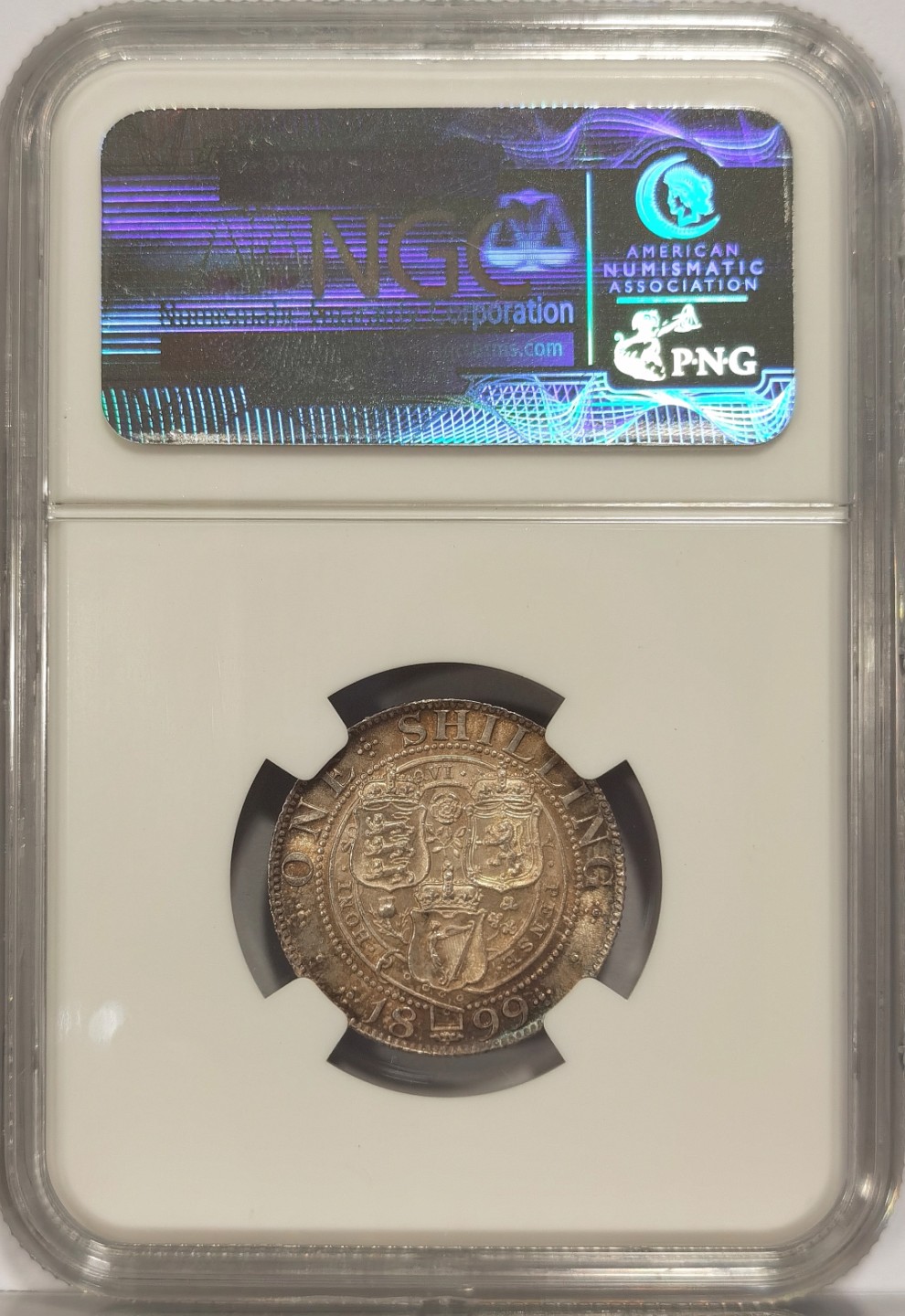 博洋堂马克藏家退坑小专场暨第026期（全场包邮） NGC MS63 英国1899年1先令银币