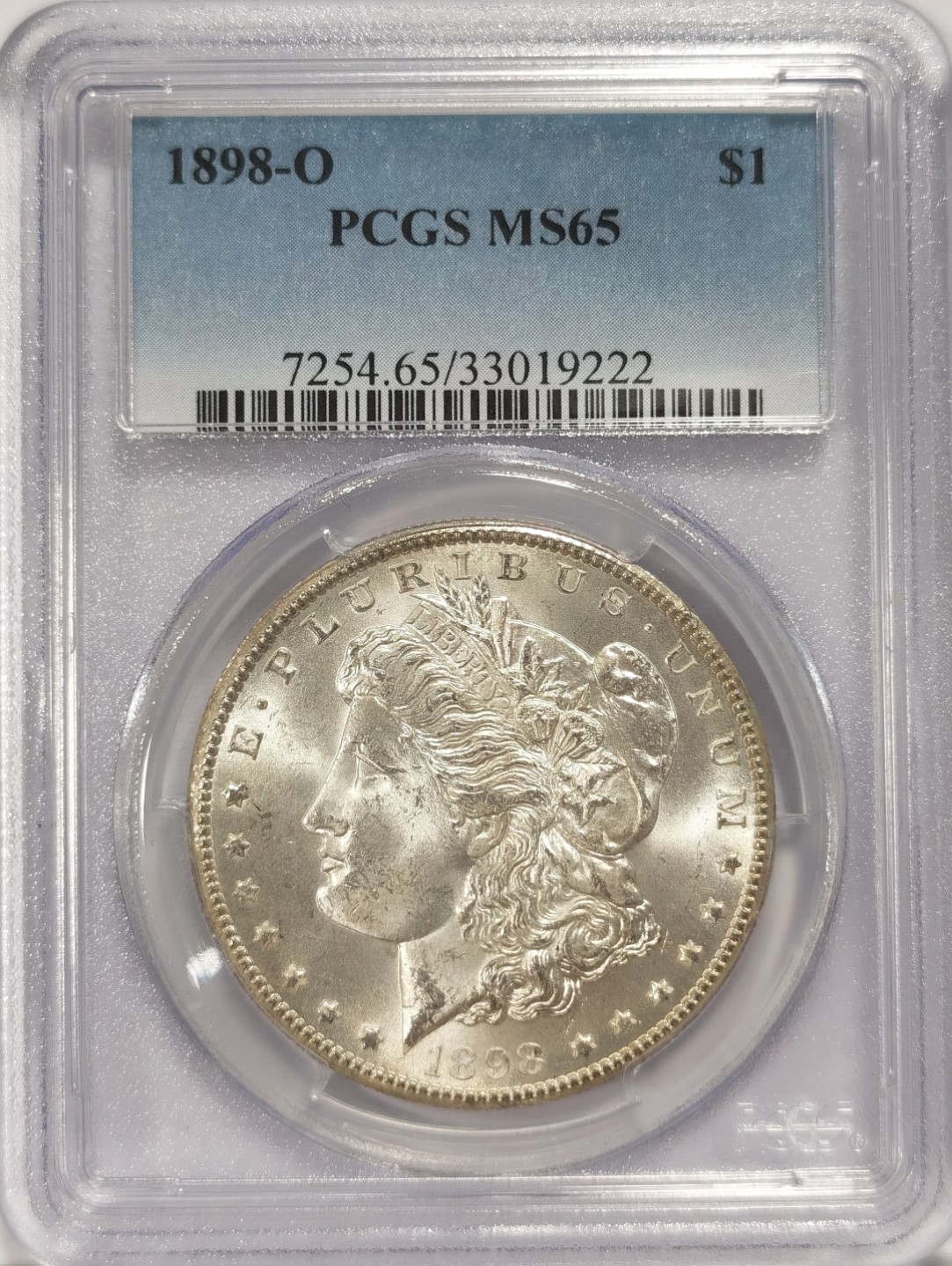 博洋堂马克藏家退坑小专场暨第026期（全场包邮） PCGS MS65 美国1898年O版摩根壹圆银币