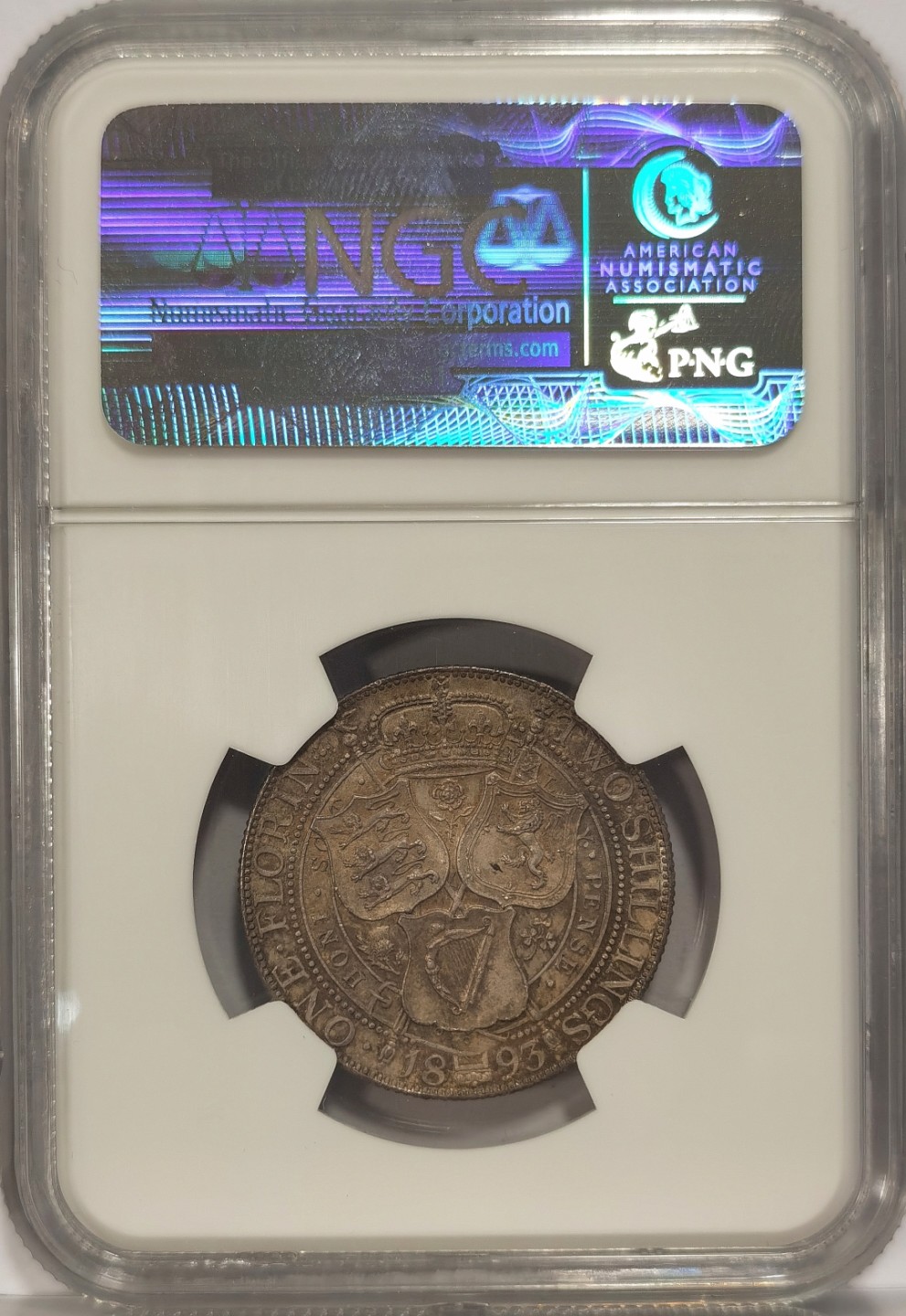 博洋堂马克藏家退坑小专场暨第026期（全场包邮） NGC MS63 英国1893年2先令银币