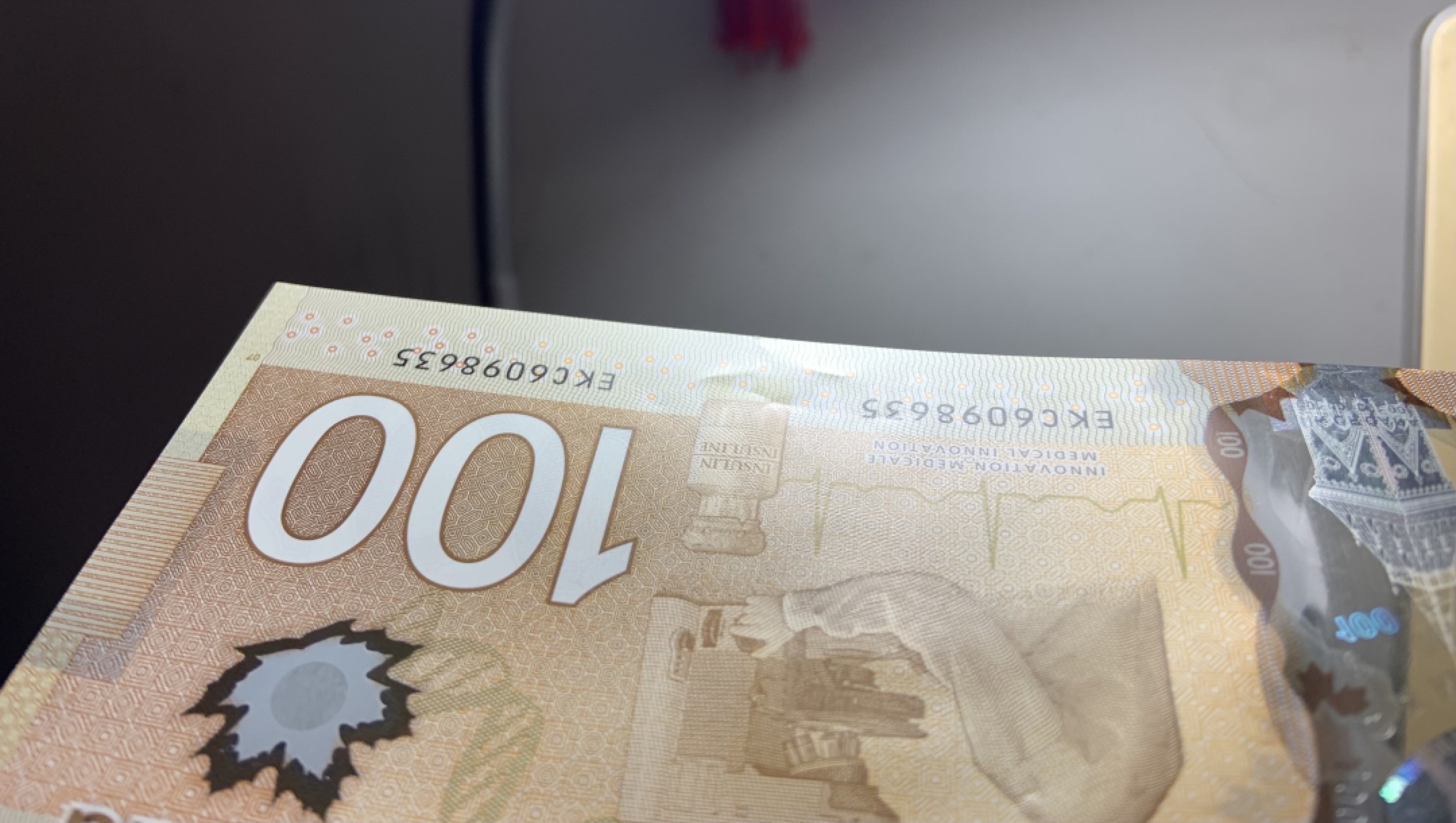 收藏联盟Quantum Auction 第258期拍卖  加拿大2011-18年5-100元 品相全新UNC(100有点钞痕，细节如图)