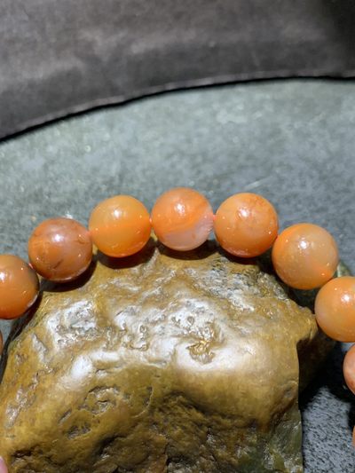 川料南红玛瑙单圈通货手串一条 川料南红玛瑙单圈通货手串一条