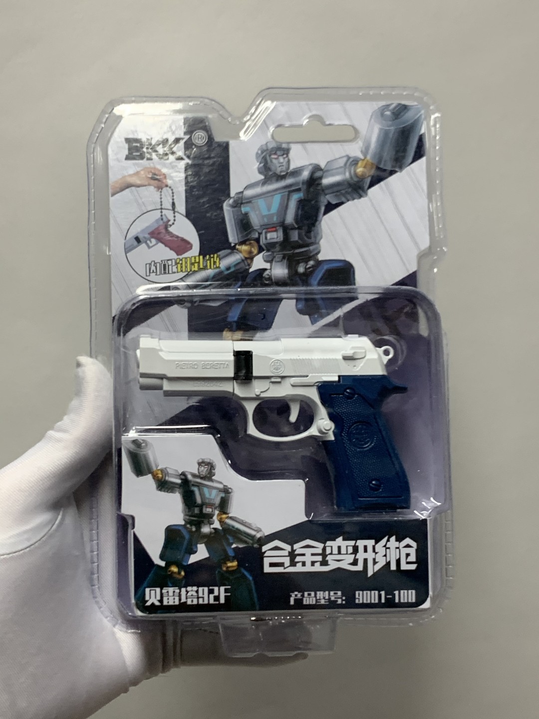 零元拍：可变形贝雷塔M92F模型，全新无拆