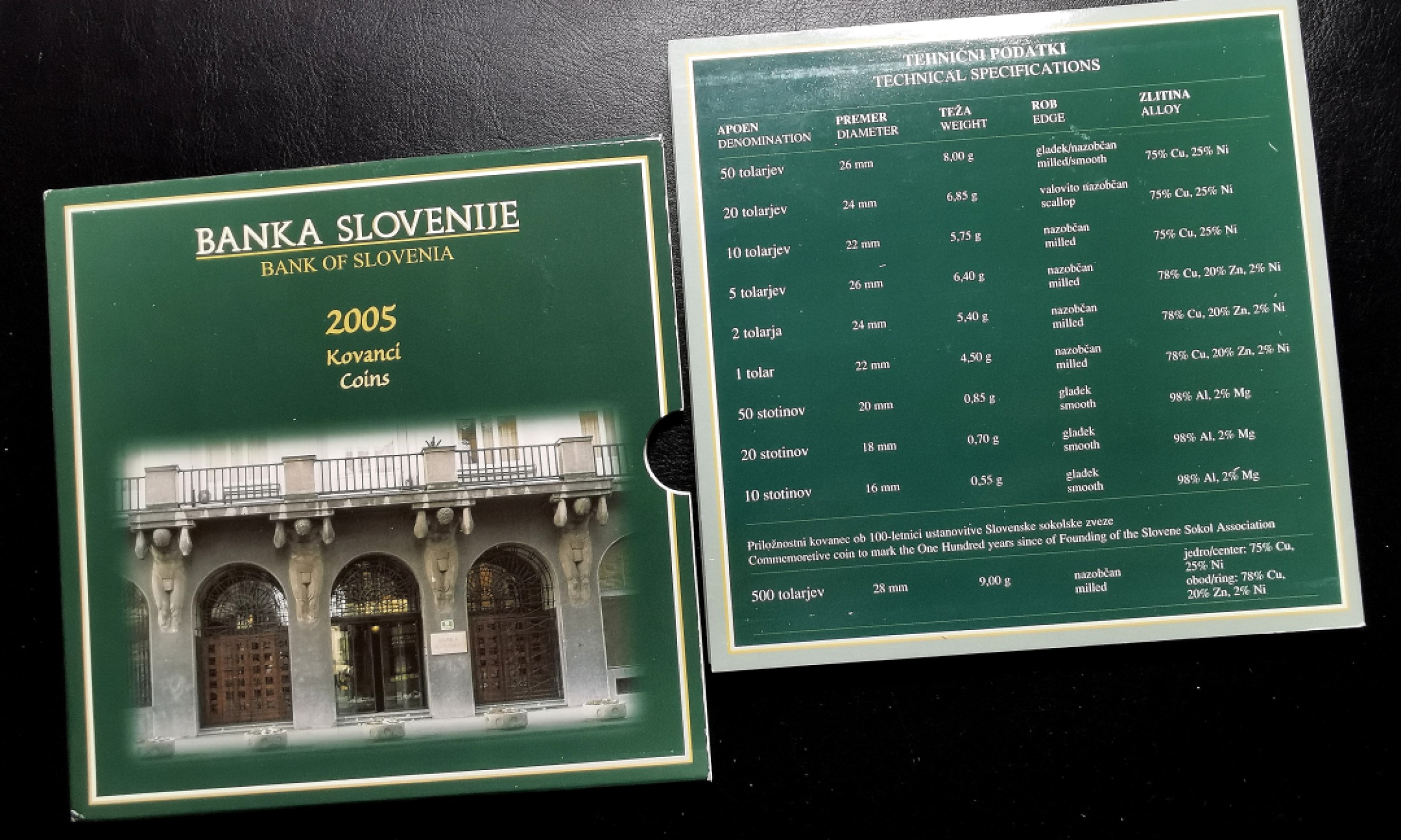 凡希社世界钱币微拍第二百三十八期 2005斯洛文尼亚精铸PS少见&精美！
