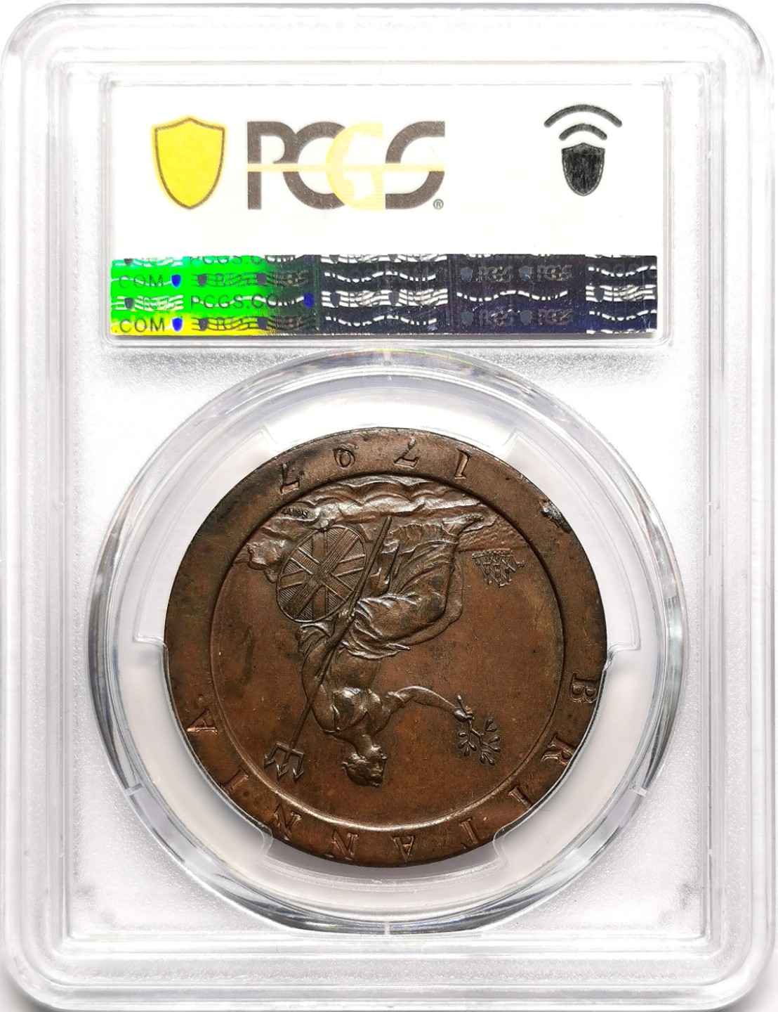 凡希社世界钱币微拍第二百三十八期 荐！1797英国乔三车轮便士PCGS-MS63铸币史之里程碑！