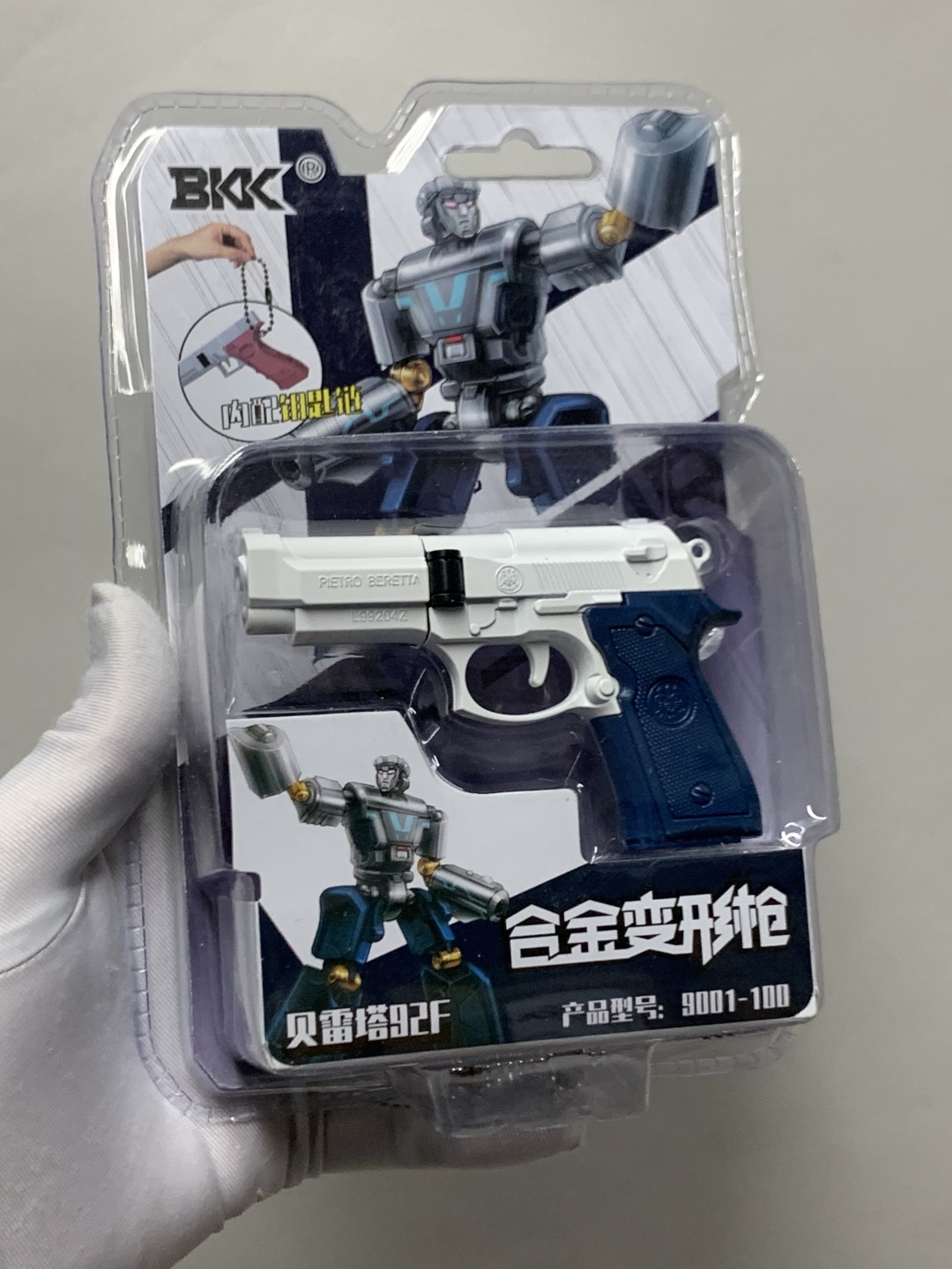 零元拍：可变形贝雷塔M92F模型，全新无拆