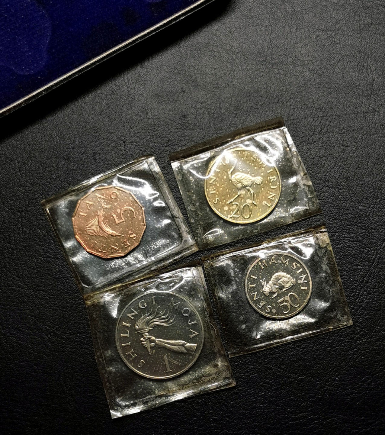 凡希社世界钱币微拍第二百三十八期 1966坦桑尼亚精铸PS原盒塑封！