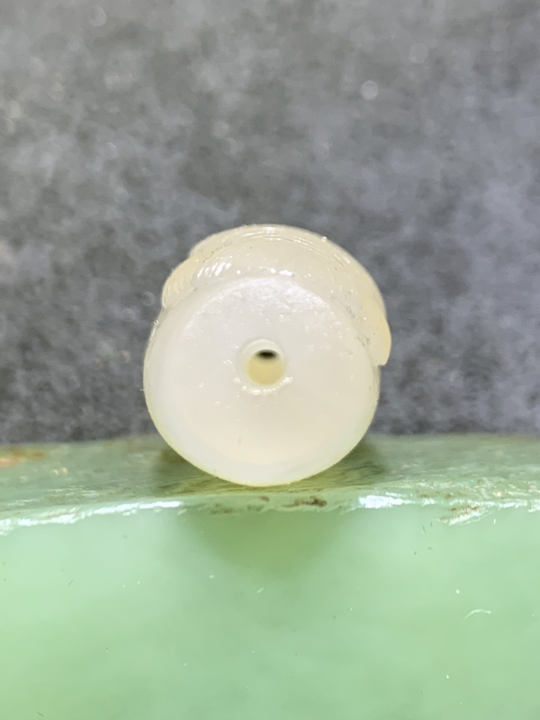 精美高玉化海洋玉髓手工俏色巧雕龙鱼大桶珠一个！
