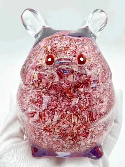 行情低迷，低价出售中 ，喜欢的来淘  - 北京印钞 兔钞 百碎钞 兔财主摆件 大号