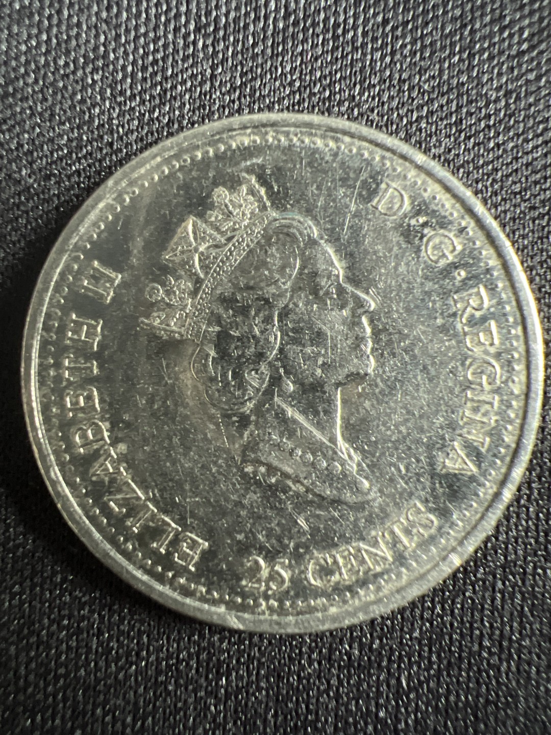 泡泡堂微拍第157幕硬币捡漏可累计专场👿👿，累计满二十元包邮，接受代拍业务 加拿大25分纪念币