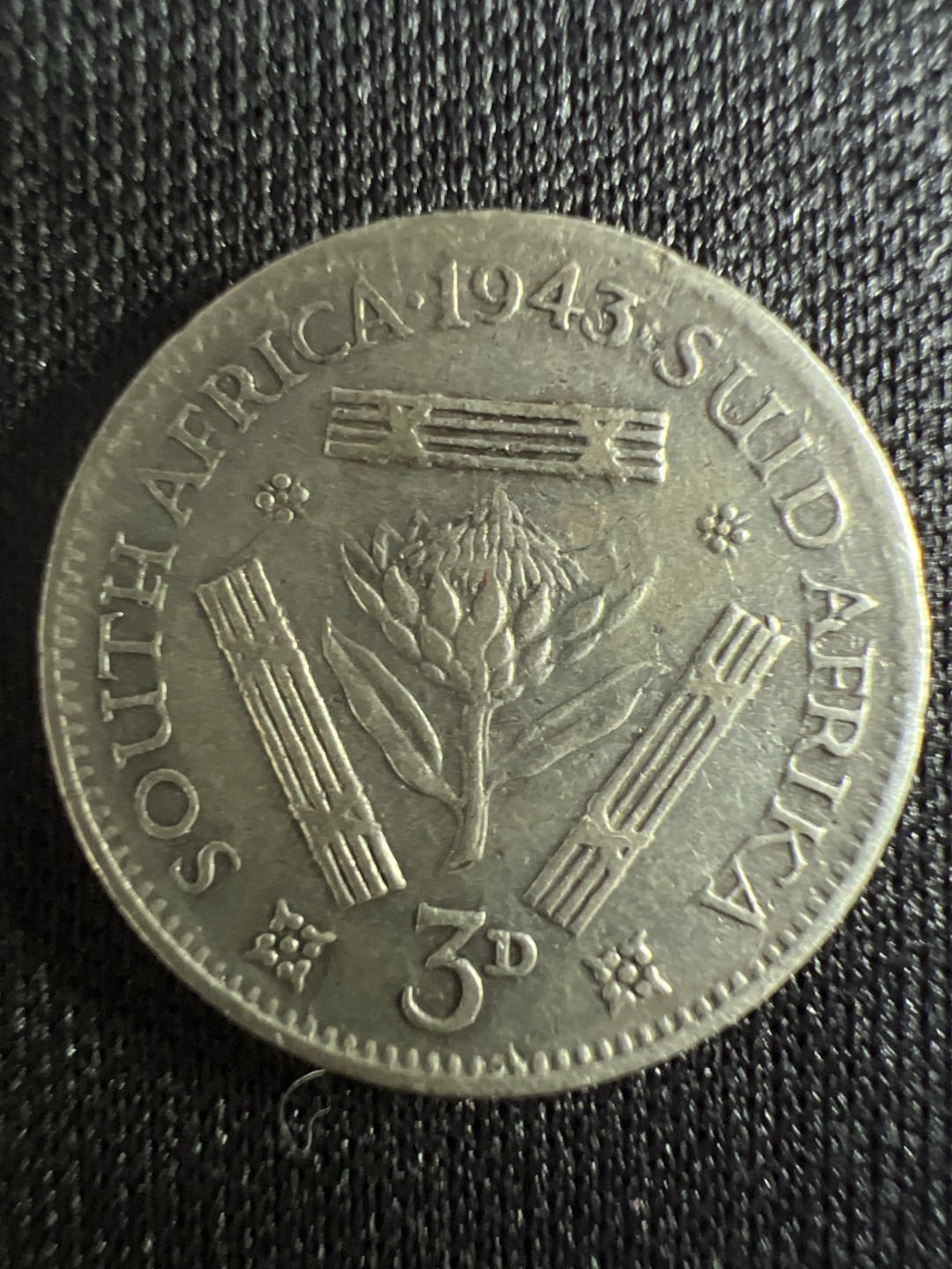 泡泡堂微拍第157幕硬币捡漏可累计专场👿👿，累计满二十元包邮，接受代拍业务 乔治六世南非三便士小银币