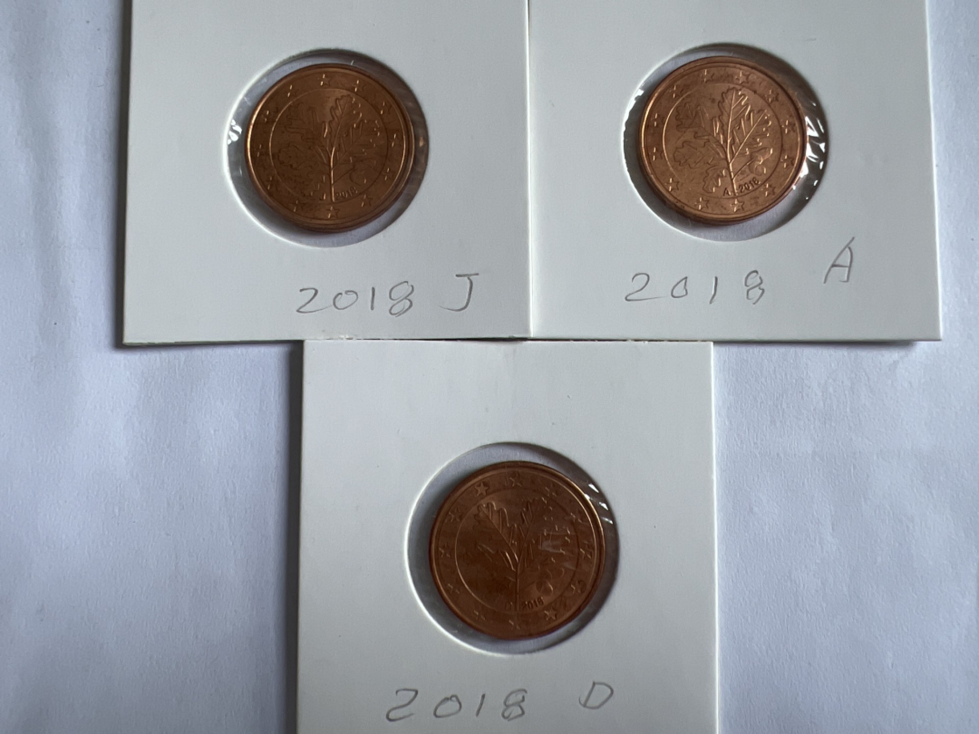 泡泡堂微拍第159幕硬币捡漏可累计专场👿👿，累计满二十元包邮，接受代拍业务 德国2018年3枚