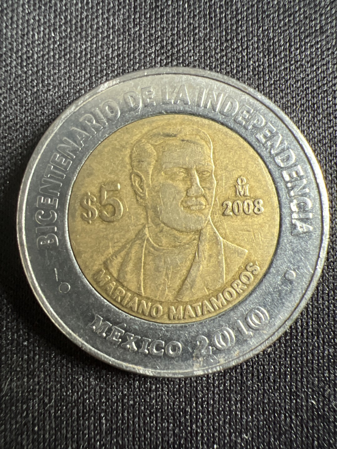 泡泡堂微拍第157幕硬币捡漏可累计专场👿👿，累计满二十元包邮，接受代拍业务 墨西哥5比索双色