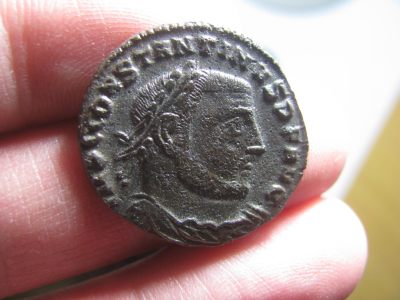 王之爱好~古罗马铜币 - 古罗马帝国君士坦丁大帝富利铜币