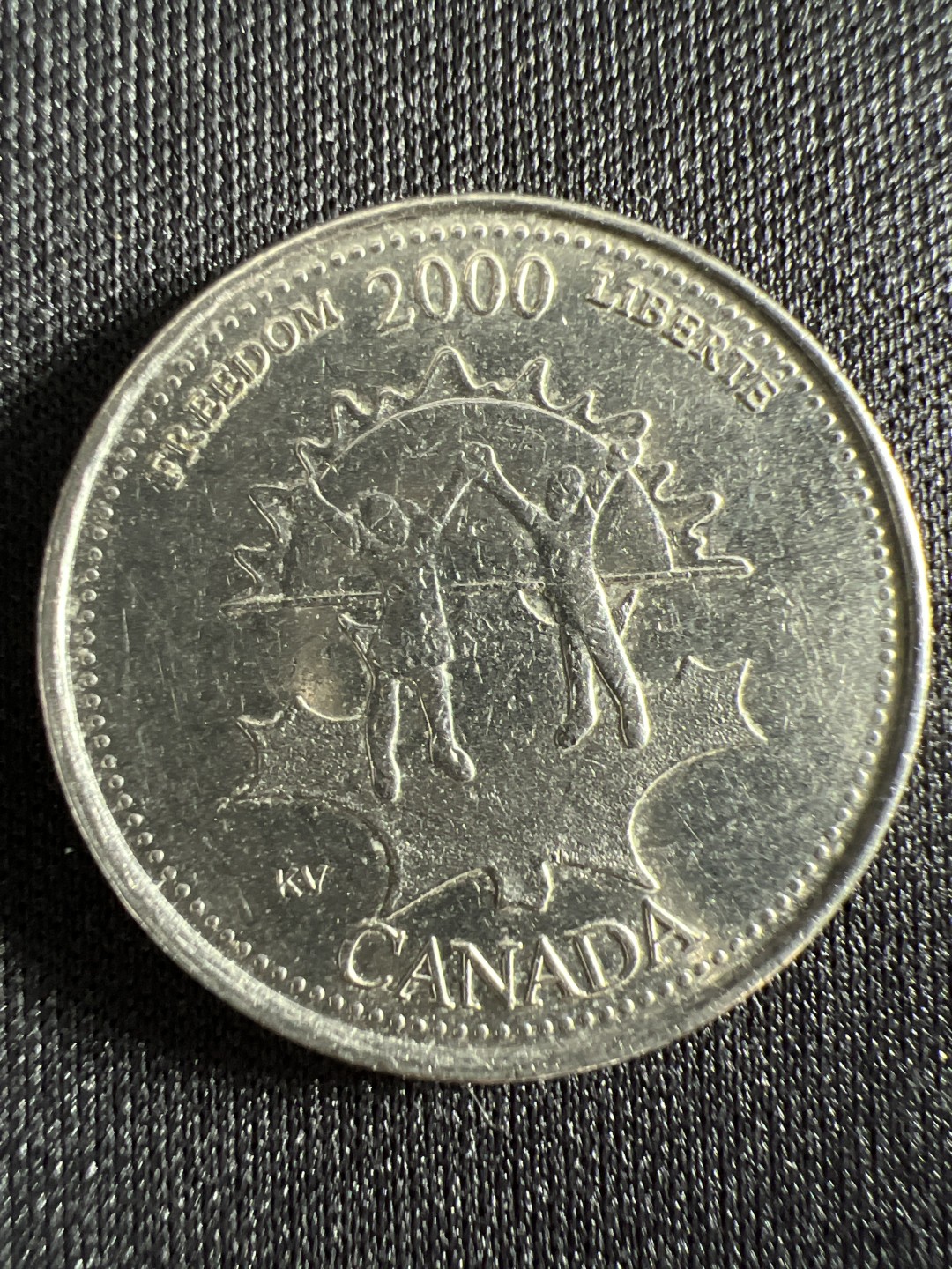 泡泡堂微拍第157幕硬币捡漏可累计专场👿👿，累计满二十元包邮，接受代拍业务 加拿大25分纪念币