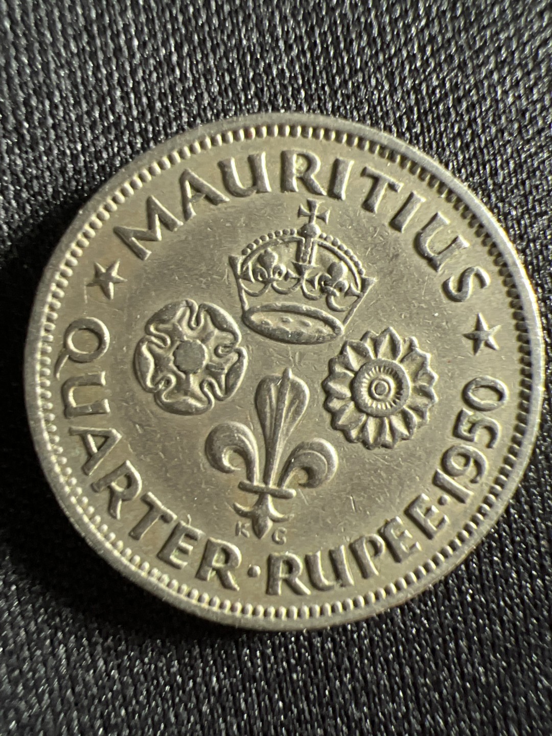 泡泡堂微拍第157幕硬币捡漏可累计专场👿👿，累计满二十元包邮，接受代拍业务 英属毛里求斯1/4卢比