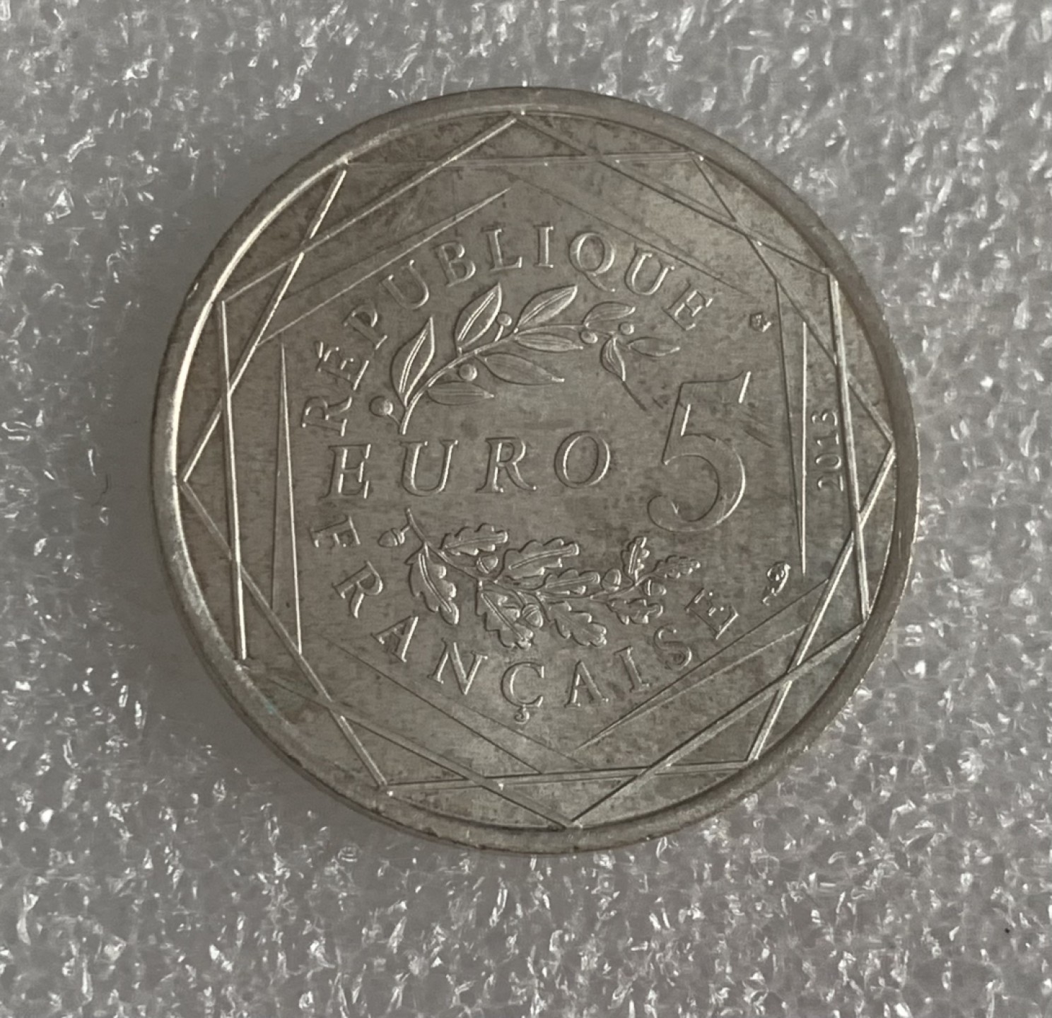 瓶子🏺第92期拍卖会  法国 2013年 5欧元 纪念 银币