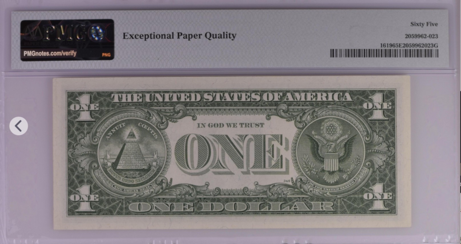 美国蓝库印和红库印合集 Silver Certificate, $1 1957 Small Size