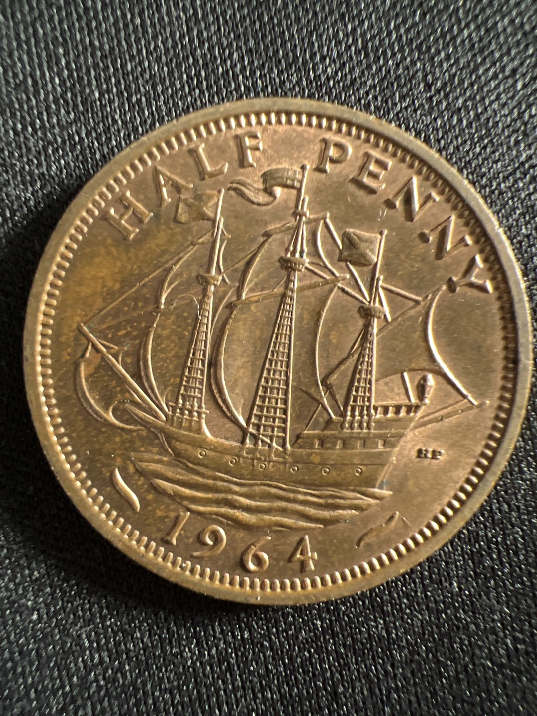 泡泡堂微拍第157幕硬币捡漏可累计专场👿👿，累计满二十元包邮，接受代拍业务 英国帆船半便士