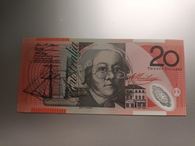 【专场20230517】掇菁撷华第V期——世界精选钞品专场 - 【拍品004】澳大利亚2008年20元全新UNC