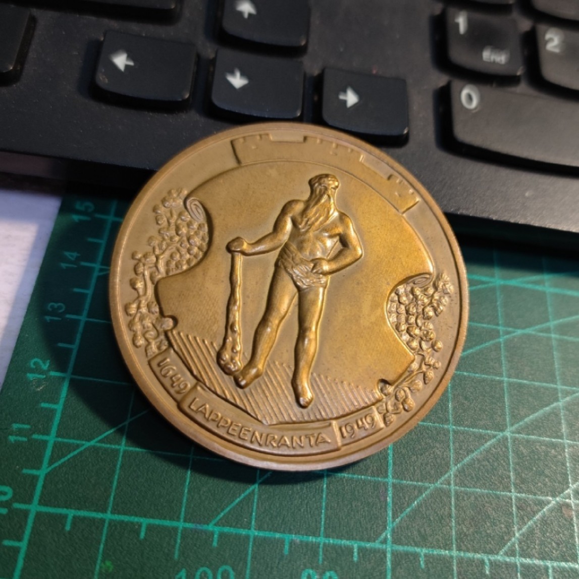 五月清仓会 周五九点结拍 芬兰1949拉彭兰塔铜章