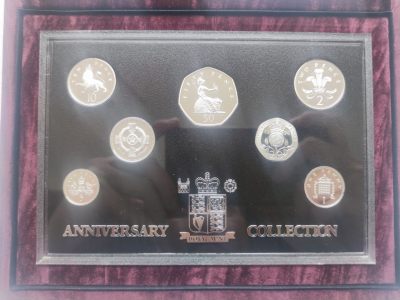 巴斯克收藏第125期 英系套币、纪念币专场 30/31/1号三场连拍 全场包邮 - 英国1996年精制套币 稀少全银版 原盒证书