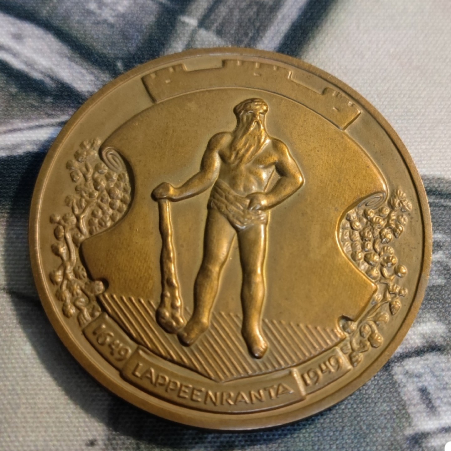 五月清仓会 周五九点结拍 芬兰1949拉彭兰塔铜章