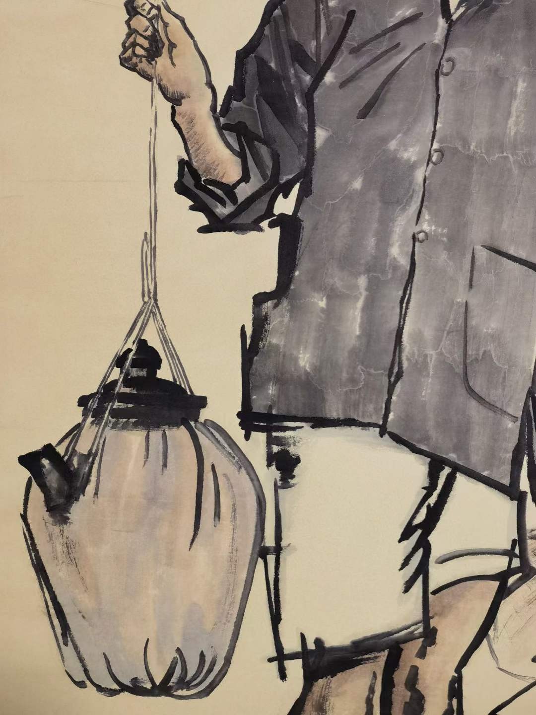蒋兆和（1904—1986年4月15日），四川泸州人。中国画家、美术教育家。代表作有《流民图》《曹操》《李清照》《杜甫行吟图》等。
