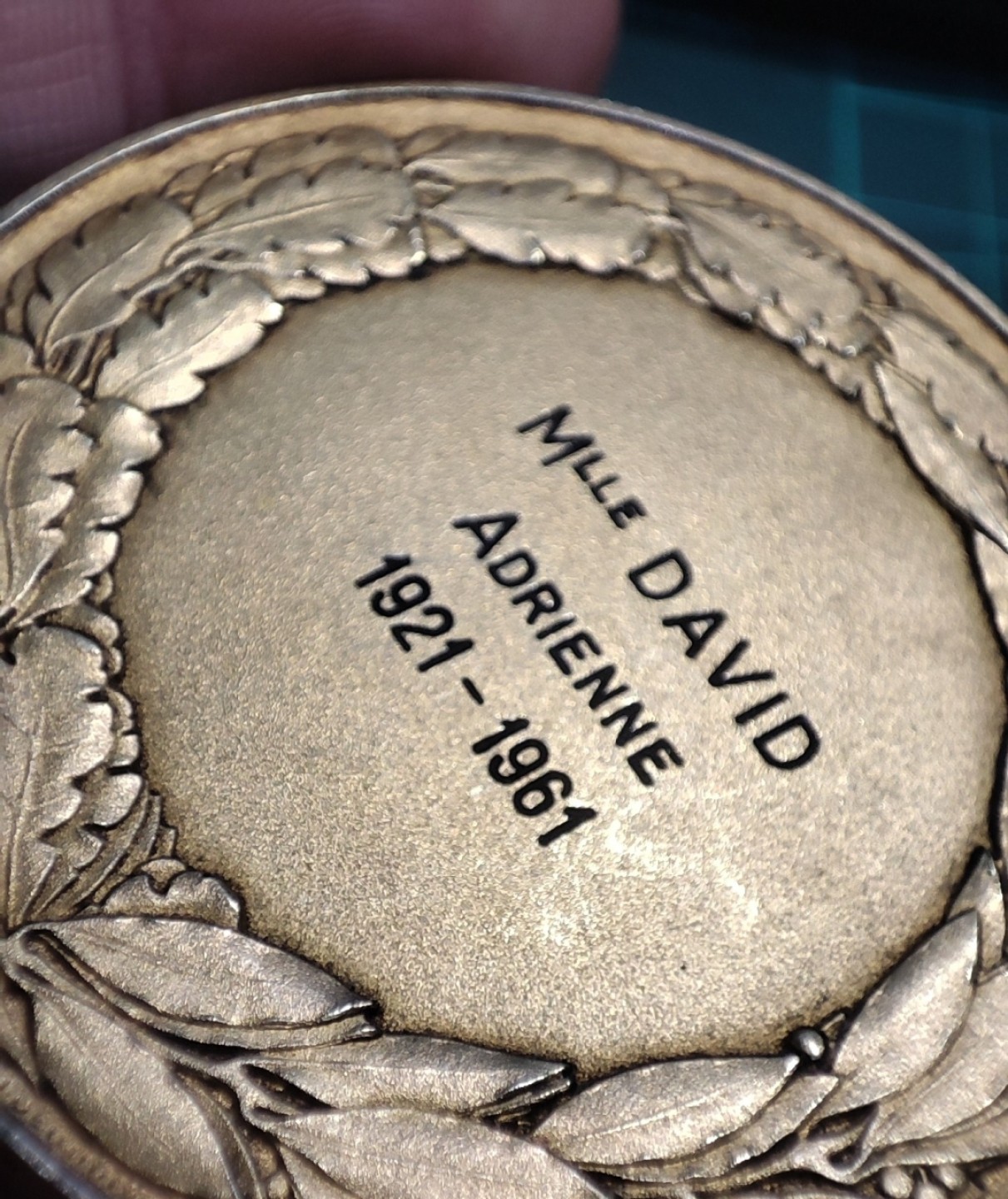 五月清仓会 周五九点结拍 法国1961镀金银章