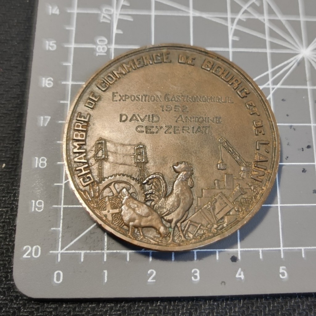 五月清仓会 周五九点结拍 法国工程建设铜章