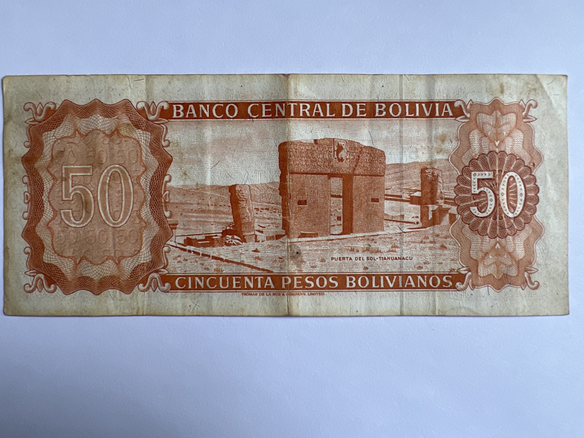 泡泡堂微拍第163幕纸币捡漏可累计专场👿👿，累计满二十元包邮，接受代拍业务 玻利维亚50比索