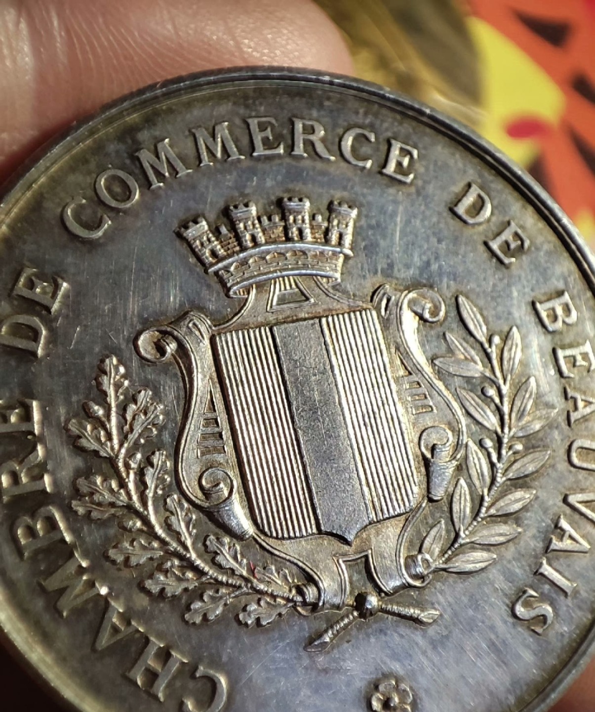 五月清仓会 周五九点结拍 法国博韦商会纪念银章