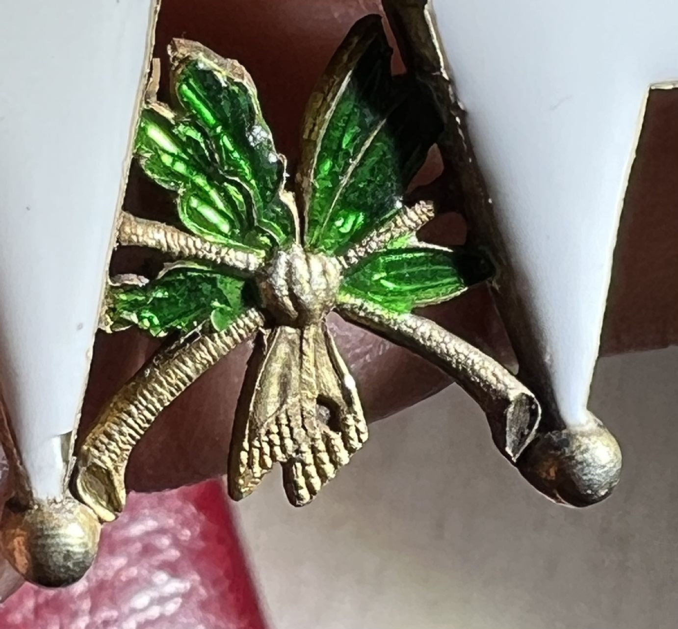 大猫徽章拍卖第224期 法国荣誉军团三共指挥官级 中心人像金制 章体银制 有18 K金标