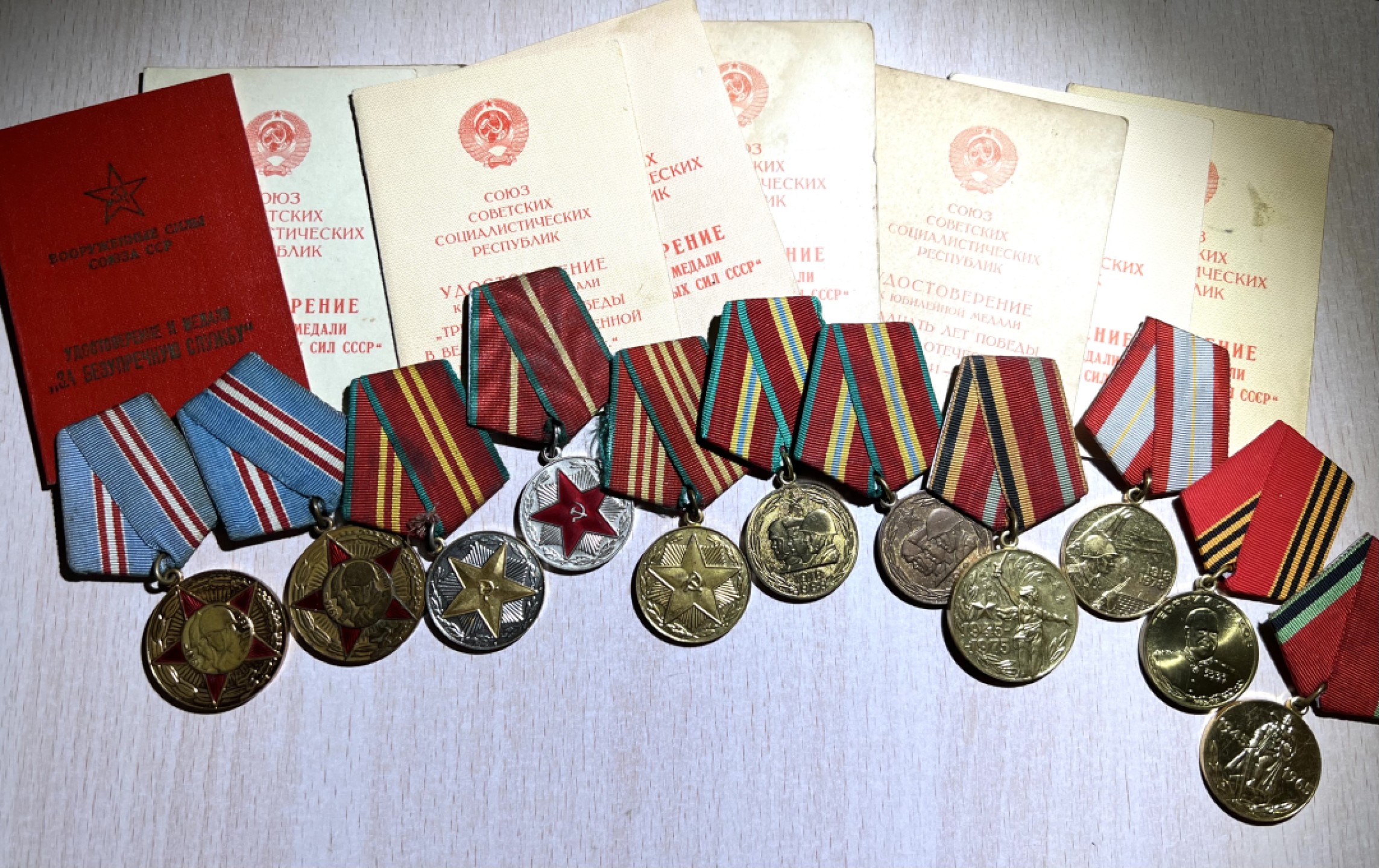 大猫徽章拍卖第224期 苏联纪念章一组 非同一人获得